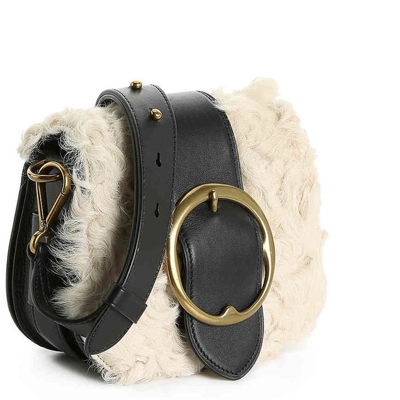 Polo Ralph Lauren Handbags - Shearling Lennox Leather Ralph Lauren crossbody